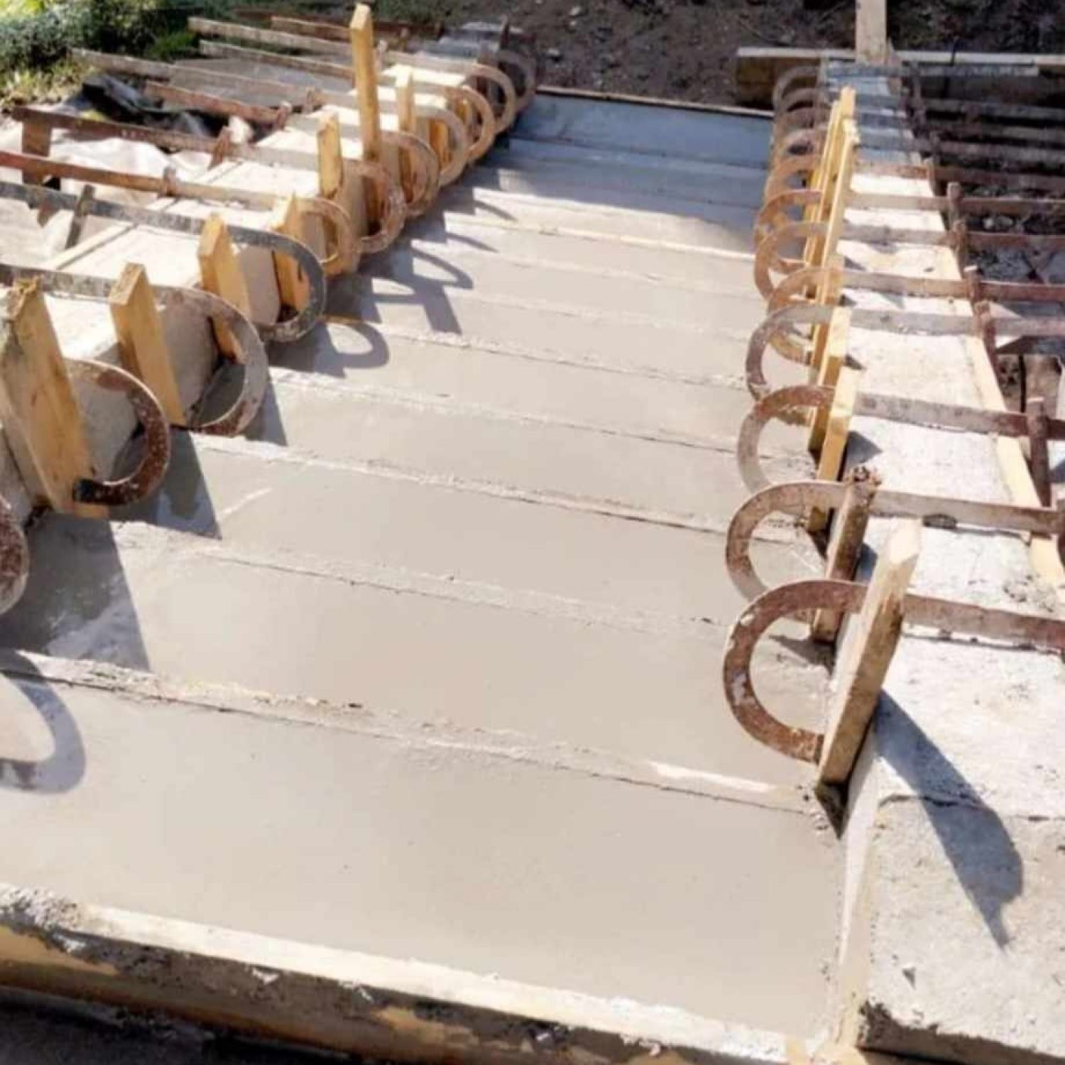 Escalier beton